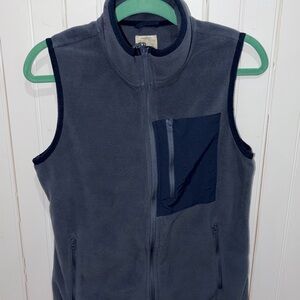 Telluride Blue/Grey Fleece Vest